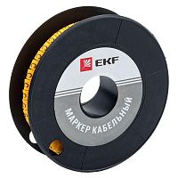 Маркер кабельный 4,0 мм2 "C" (500 шт.) (ЕС-2) EKF PROxima plc-KM-4-C