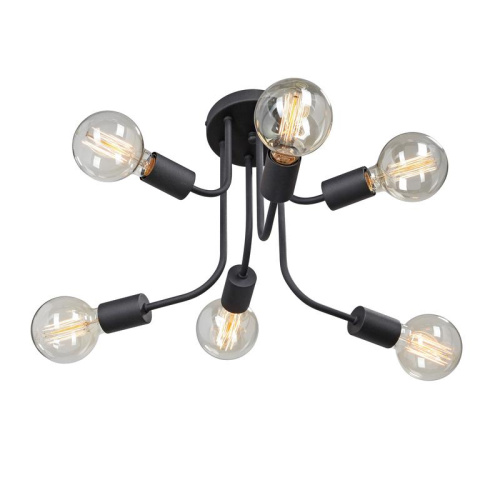 Люстра 6xE27 макс. 40Вт Vitaluce V4960-1/6PL фото 3