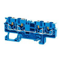 Клемма с 4-мя контактами push-in OptiClip СP-4-QUATTRO-(0.2-4)-I сер. КЭАЗ 331850