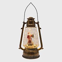 Фонарь декоративный Санта Клаус 1LED тепл. бел. 1.5Вт IP20 эффект снегопада с подсветкой Neon-Night 501-066