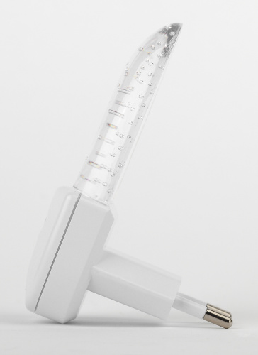 Ночник - светильник светодиодный ЭРА NN-619-LS-W в розетку с датчиком освещенности белый фото 10