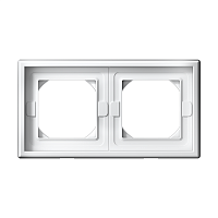 Рамка 2-м ArtGallery IP44 бел. SE GAL440102