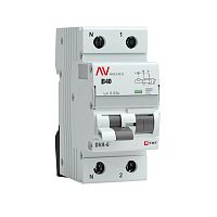Дифференциальный автомат DVA-6 1P+N 40А (C) 30мА (AC) 6кА EKF AVERES rcbo6-1pn-40C-30-ac-av