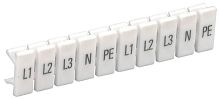 Маркеры для КПИ-1,5мм2 с символами "L1, L2, L3, N, PE" IEK