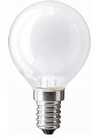 Лампочка Osram P45 60Вт Е14 / E14 230В шар матовый