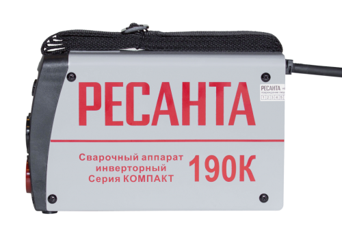 Сварочный аппарат инверторный САИ190К (компакт) Ресанта фото 5