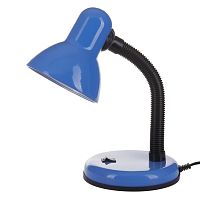 Лампа настольная TLI-204  Цоколь E27. Цвет голубой