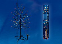 Светильник садовый USL-S-227/PT1200 на солнечной батарее Magic sakura, серия Special. Высота 120см. Цвет свечения-разноцветный. 1*АА Ni-Mh аккумулятор в/к.  IP44. TM Uniel.