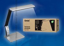 Лампа настольная TLD-503 Silver LED/546Lm/5000K/USB порт/С димером/Цвет-серебристый