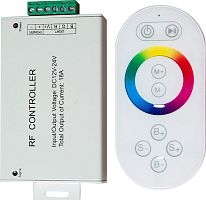 Контроллер для светодиодной ленты с П/У белый, 18А12-24V, LD56, артикул 21558 FERON