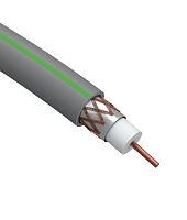 ЭРА Кабель коаксиальный SAT 703 B, 75 Ом, Cu/(оплётка Cu 75%), нг(А)HF, цвет серый, бухта 100 м (4/9