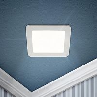 LED 2-18-4K Светильник ЭРА светодиодный квадратный LED 18W 220V 4000K (20/360)