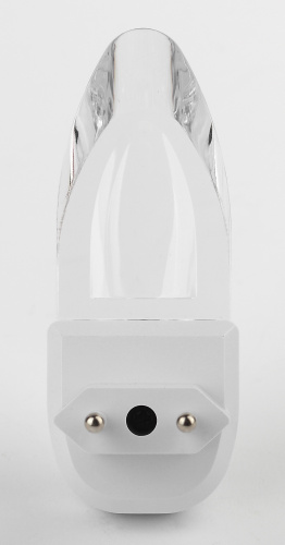 Ночник - светильник светодиодный ЭРА NN-618-LS-W в розетку с датчиком освещенности белый фото 11