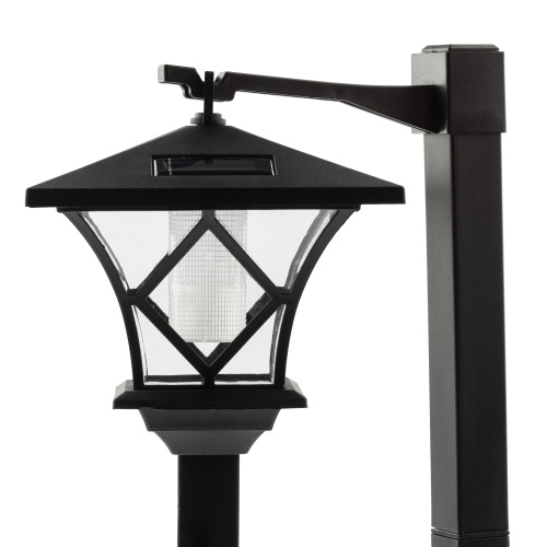 SL-PL155-PST ЭРА Садовый светильник на солнечной батарее, пластик, черный, 155 см (6/72) фото 9