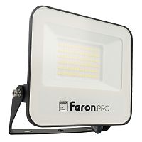 Прожектор светодиодный 50W 6400K IP65  AC175-265V/50Hz, черный, LL-1000 FERON